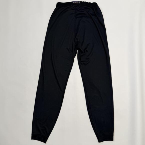 Vintage Patagonia Base Layer Pants Womens Small Black Capilene Made in USA 90s - Picture 10 of 11